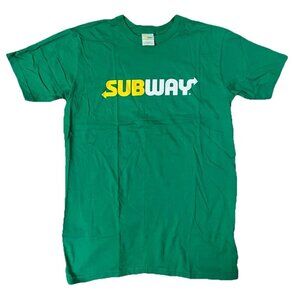 NEW SUBWAY Sandwiches Logo Crew Neck Shortsleeve Tee T-shirt Unisex Medium